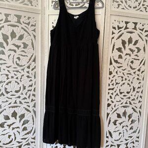 Summer dress, sleeveless vneck maxi  Avenue 18/20 Plus